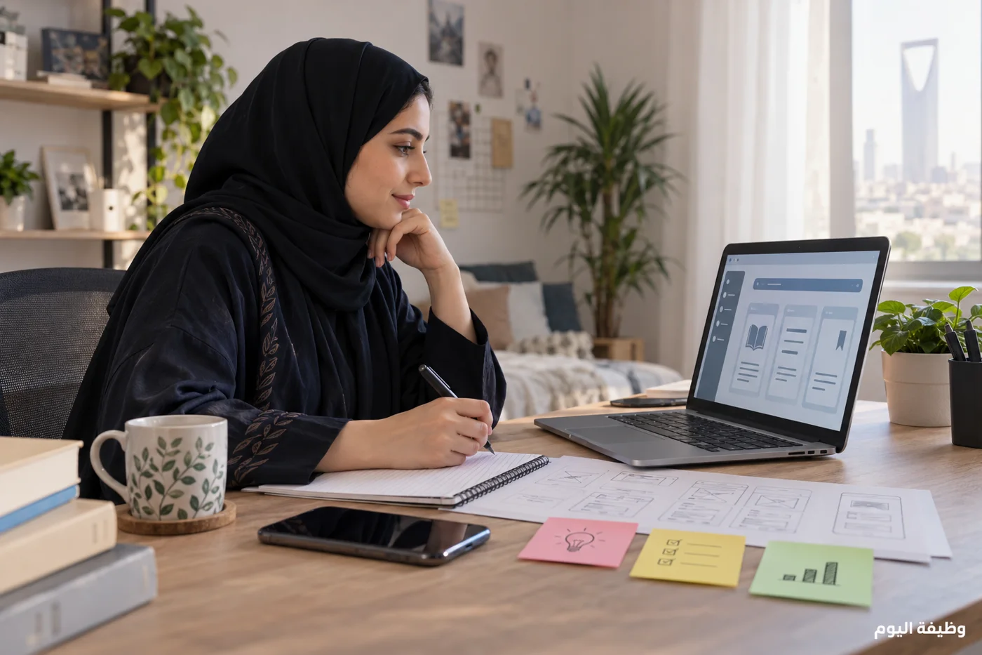 صورة توضيحية لخريجة تطور نموذج تطبيق وتراجع مخطط الواجهة